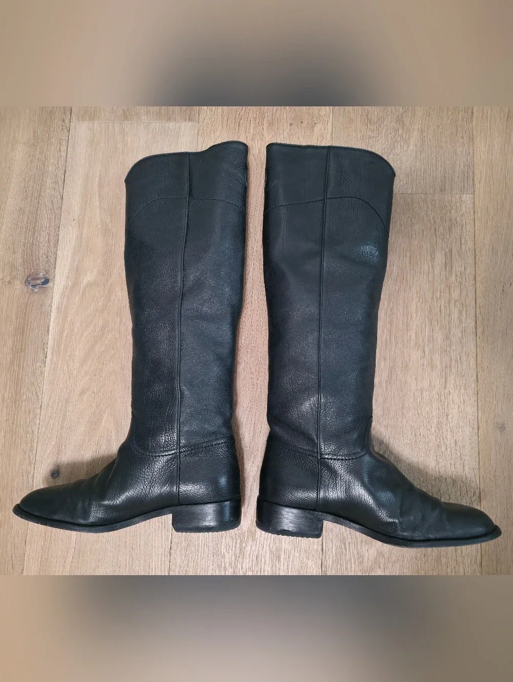 Chanel Black High Boots